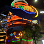 朝日のような夕日