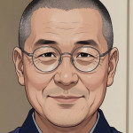 山口の和服紳士